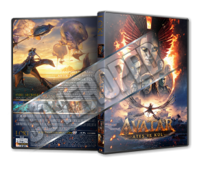 Avatar Ateş ve Kül - Avatar Fire and Ash - 2025 Türkçe Dvd Cover Tasarımı
